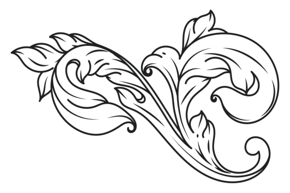 Baroque Filigree Element: Flourish Victo and Its Role in Modern Design