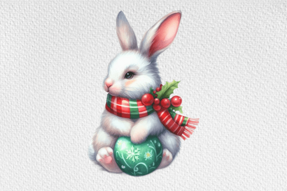 Christmas Bunny Sublimation Design PNG – A Festive Creative Tool