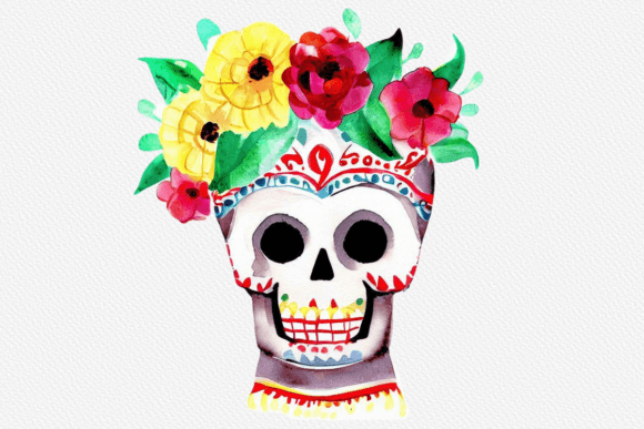 Day of the Dead Mexican Clipart Vol–1: A Vibrant Resource for Creative and Cultural Projects