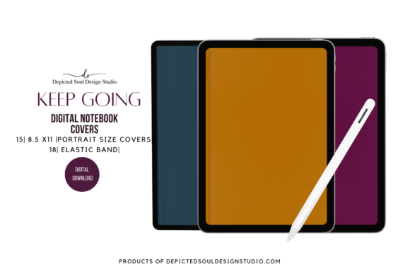 Digital Notebook Covers Keep Going: A Modern Solution for Creative and Productive Minds