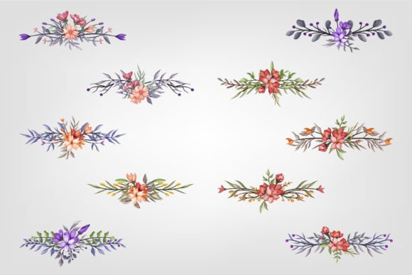 Floral Flower Foliage Arrangement Wreath: A Timeless Design Element