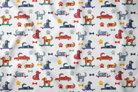 Funny Dogs Pattern – A Playful Design for Everyday Creativity