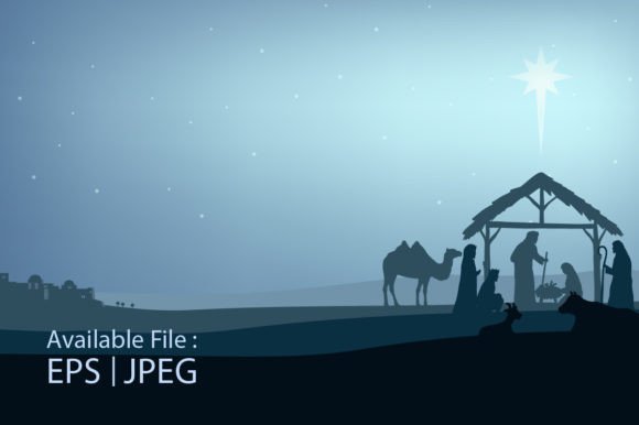 Illustration of Christmas Nativity Scene: A Practical Guide for Crafters and Designers