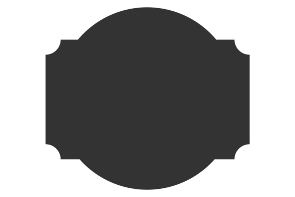 Vintage Label Black Shape Template: A Timeless Design Element for Modern Projects