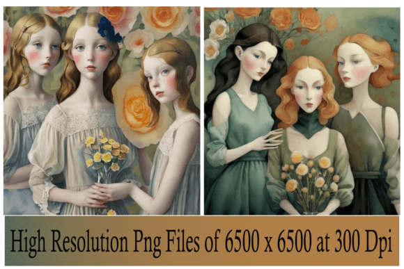 Women Art Print Set of 2: A Versatile Decor Solution